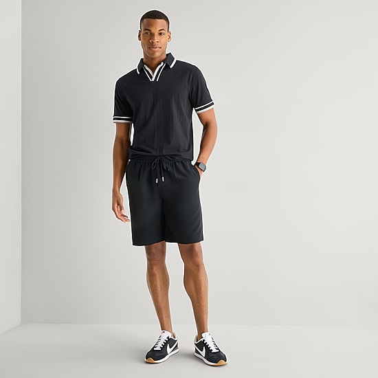 Stylus Mens Regular Fit Short Sleeve Polo Shirt