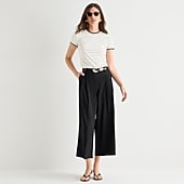 Worthington Womens Cropped Everyday Pant