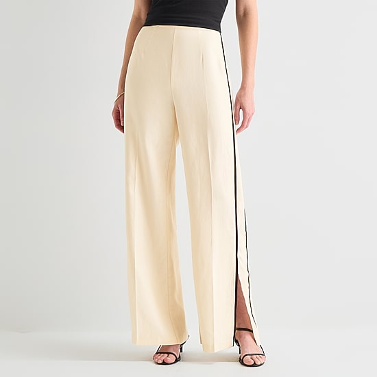 Worthington Womens Straight Mid Rise Trouser