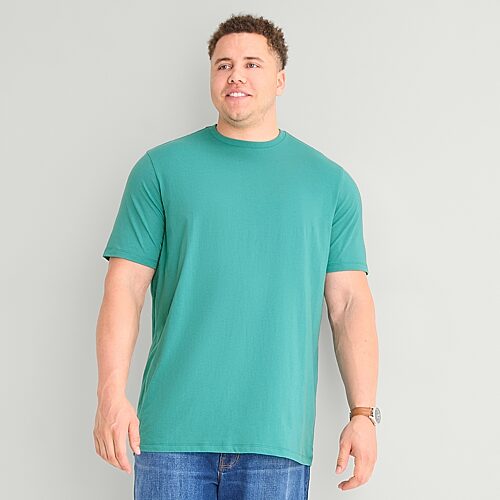 St. John's Bay Super Soft Mens Crew Neck Short Sleeve Quick Dry Big and Tall T-Shirt, 1x-large Tall, Green