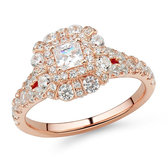 Limited Quantities! Womens 1 1/2 CT. T.W. Natural White Diamond 14K Gold Engagement Ring