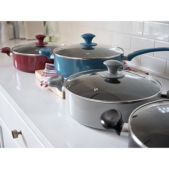 Cooks 5-qt. Jumbo Deep Saute Pan with Helper Handle