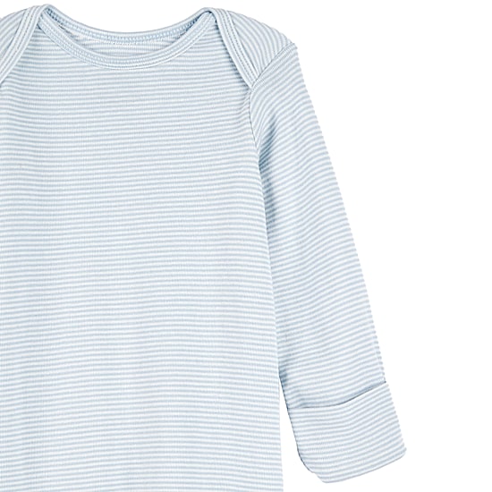 Carter's Baby Boys Rib Round Neck Long Sleeve 2-pc. Nightgown
