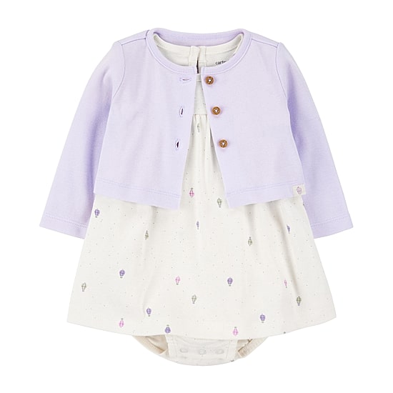 Carter's Baby Girls Fitted 2-pc. Dress Set
