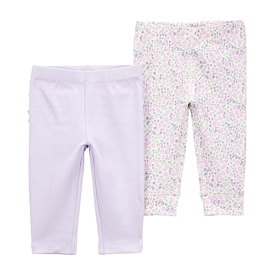 Carter's Baby Girls Straight Regular Fit Pull-On Pant