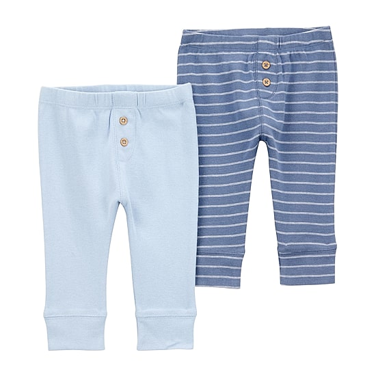 Carter's Baby Boys Cuffed Regular Fit Pull-On Pant