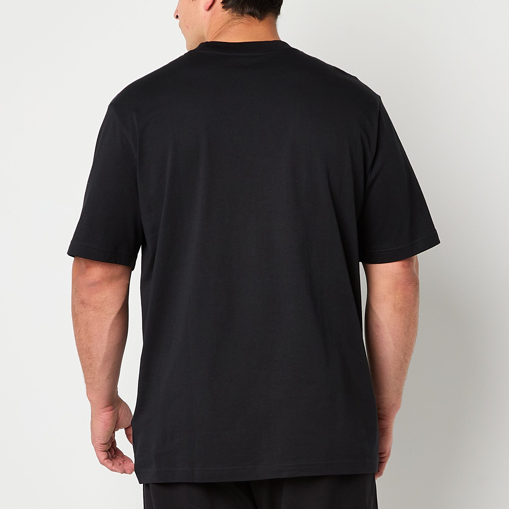 adidas Mens Crew Neck Short Sleeve Regular Fit Big and Tall Graphic T-Shirt