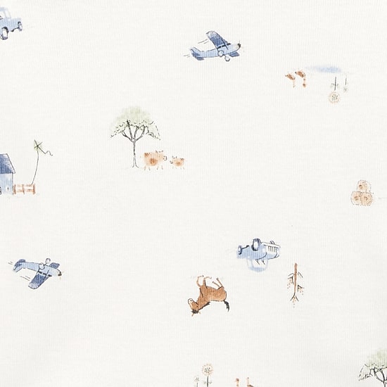 Carter's Baby Boys Round Neck Short Sleeve Rib 5-pc. Bodysuit