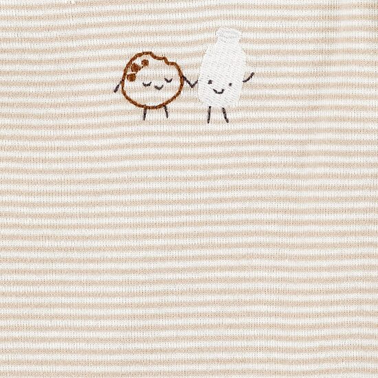 Carter's Baby Unisex Round Neck Short Sleeve Rib 5-pc. Bodysuit