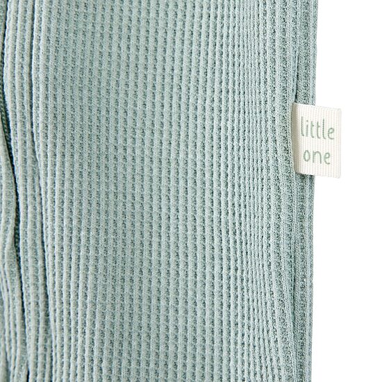 Carter's Baby Boys Round Neck Long Sleeve Rib 2-pc. Jumpsuit