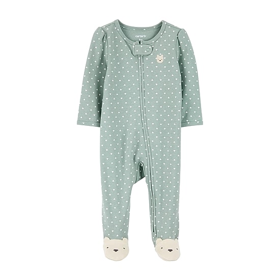 Carter's Bear Baby Girls Dots Sleep and Play