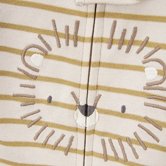 Carter's Lion Baby Boys Striped Sleep and Play