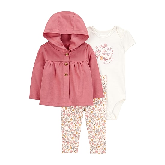 Carter's Baby Girls 3-pc. Pant Set