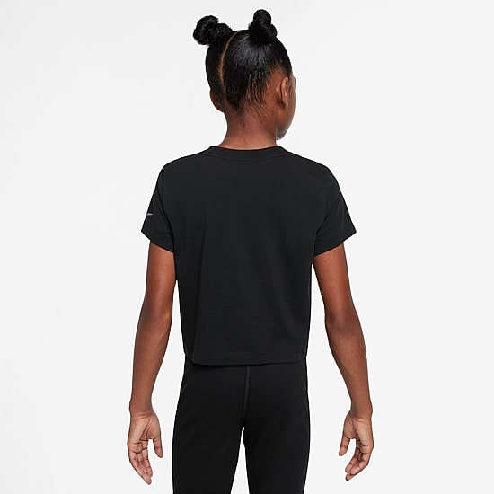 Nike Club Big Kid Girls Crew Neck Short Sleeve Regular Fit Graphic T-Shirt