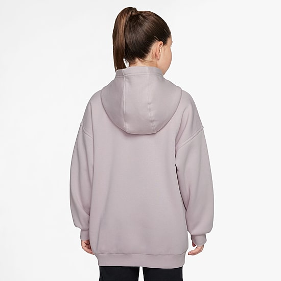 Nike Club Big Kid Girls Long Sleeve Fleece Active Hoodie