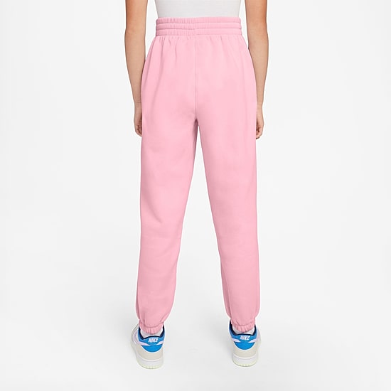 Nike Club Big Kid Girls Cuffed Loose Fit Fleece Jogger Pant