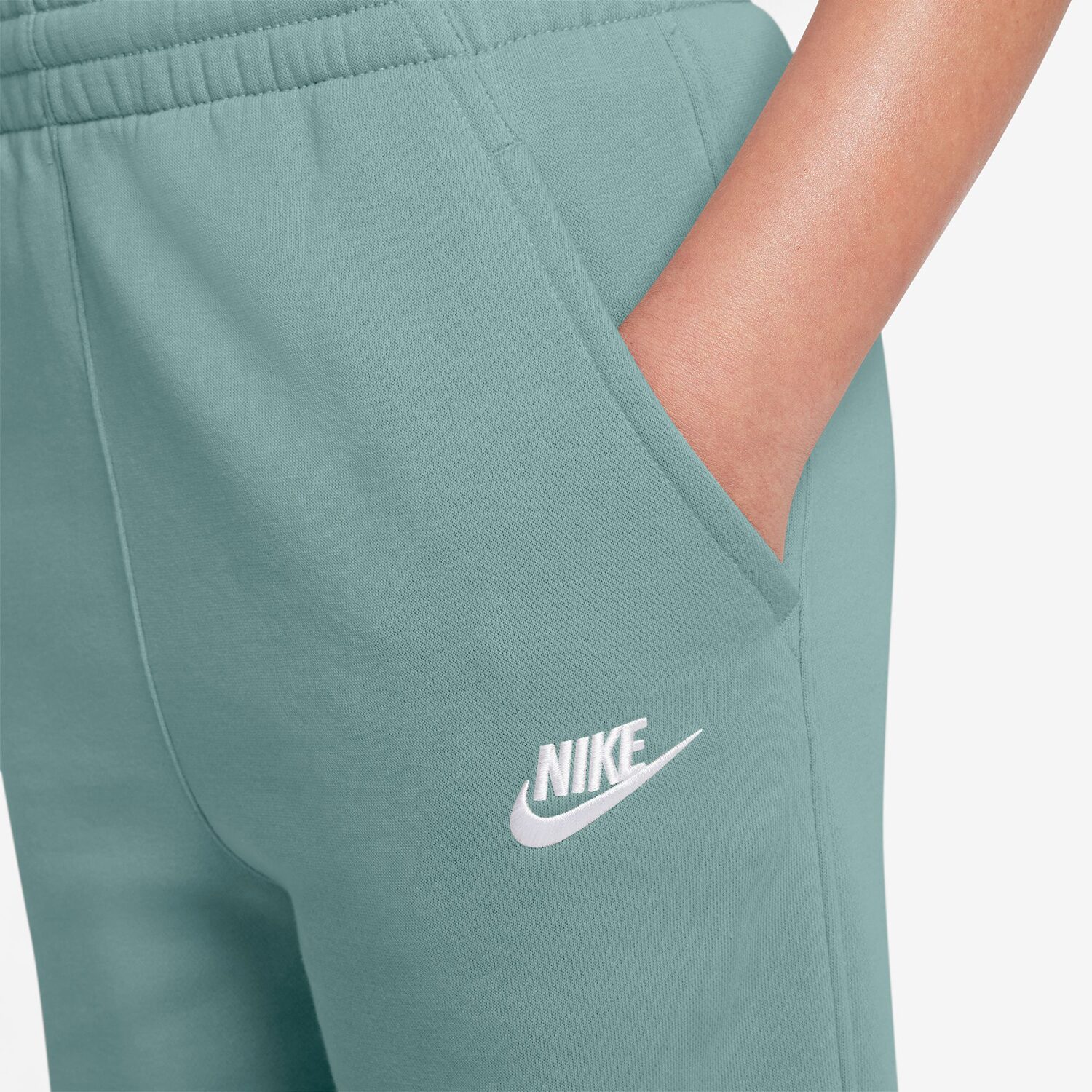 Nike Club Big Kid Girls Wide Leg Regular Fit Fleece Pull-On Pant