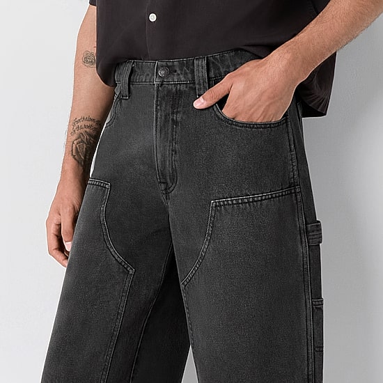 Arizona Mens 12" Loose Fit Denim Short