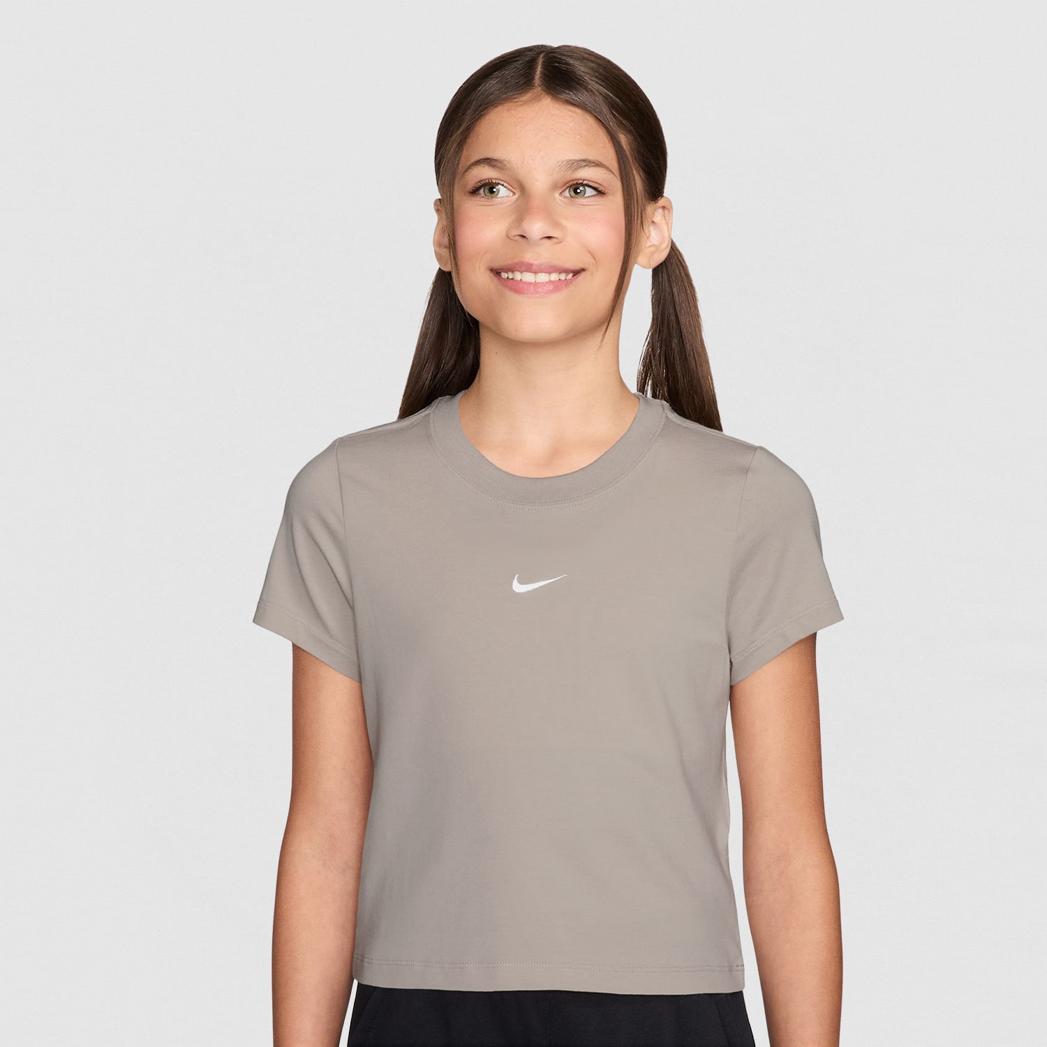 Nike Big Kid Girls Crew Neck Short Sleeve Regular Fit Graphic T-Shirt