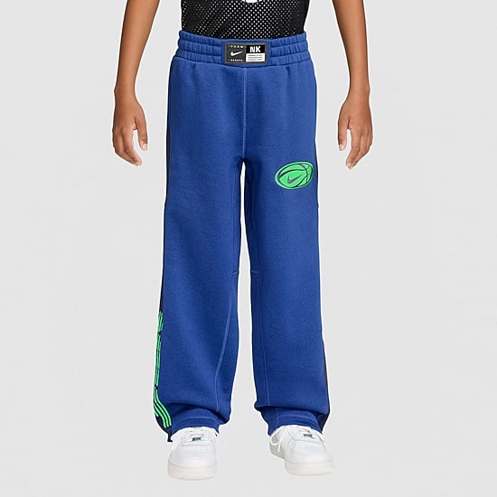 Nike Big Kid Unisex Straight Regular Fit Fleece Pull-On Pant