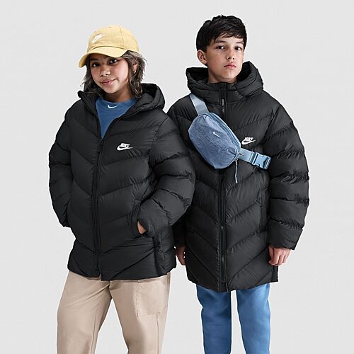 Nike Big Kid Unisex Heavyweight Puffer Jacket In Black