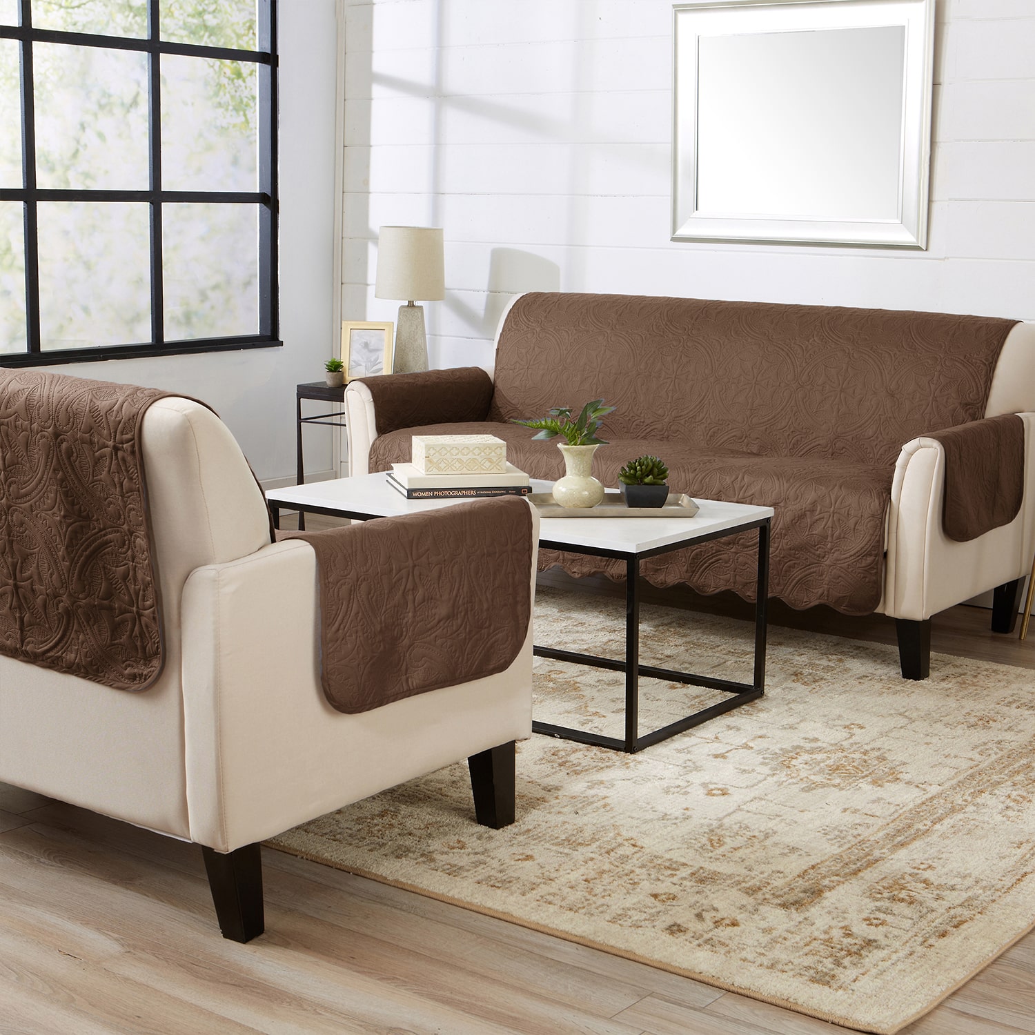 Linery Medallion Chair Protector