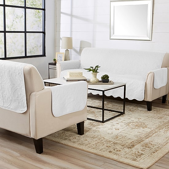 Linery Medallion Loveseat Protector