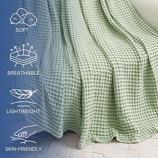 Awesome Home™ Bamboo Cotton Throw