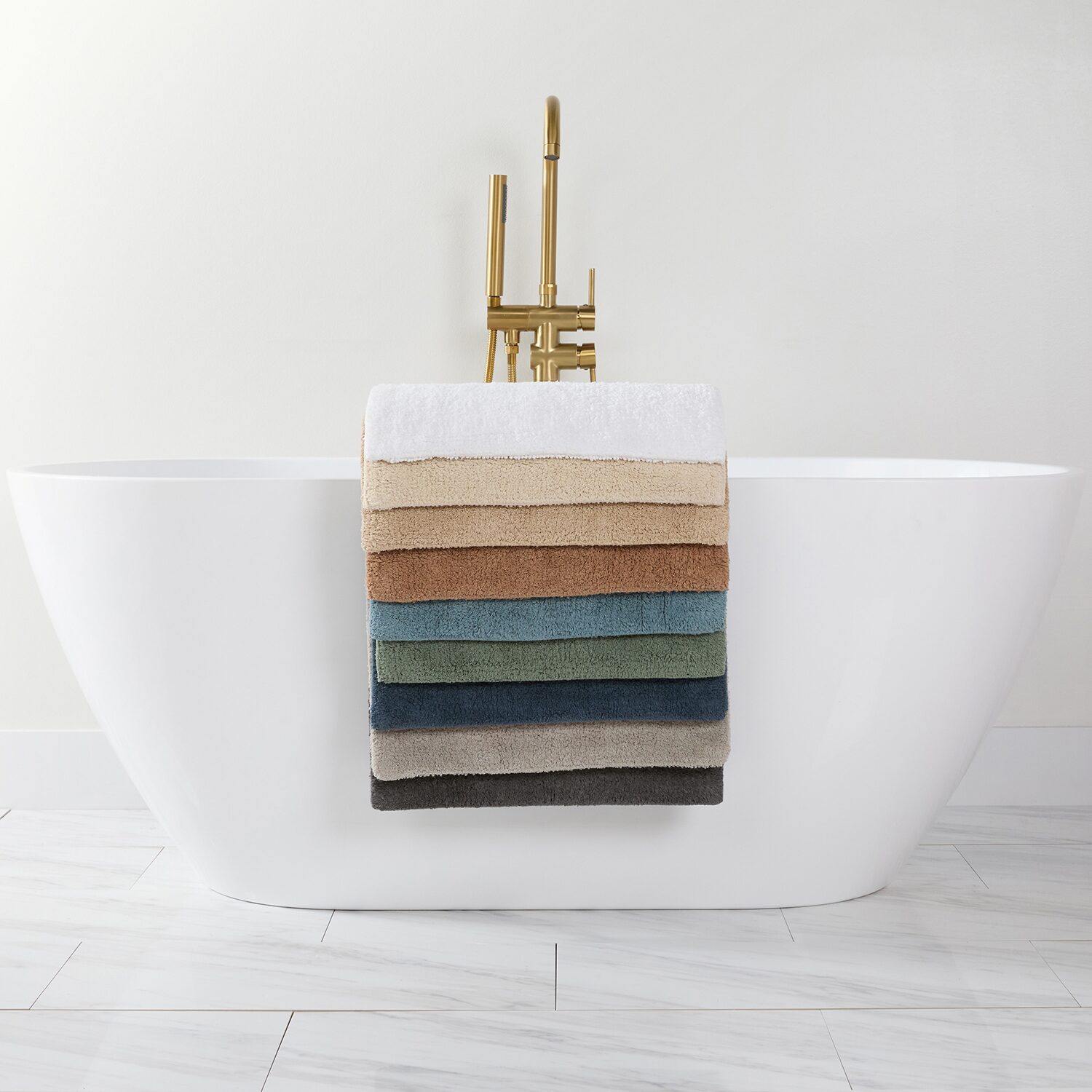 Casual Comfort Solid Reversible Bath Rug