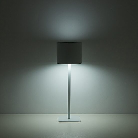 AEROPOSTALE White Stainless Steel Table Lamp