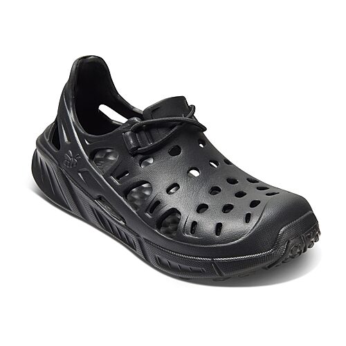 Joybees Unisex Kids Solid Trekking Clog In Black