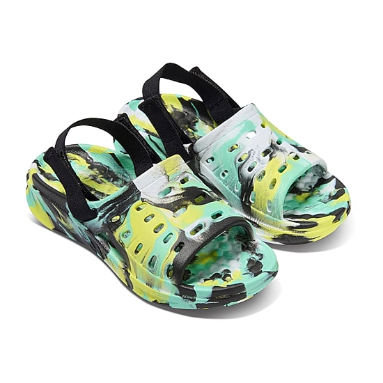 joybees® Unisex Kids Marbled Trekking Slide Sandal