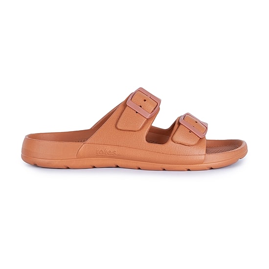 Totes Womens Totes Slide Sandals