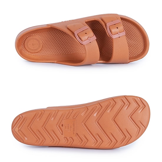 Totes Womens Totes Slide Sandals