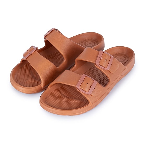 Totes Womens Totes Slide Sandals