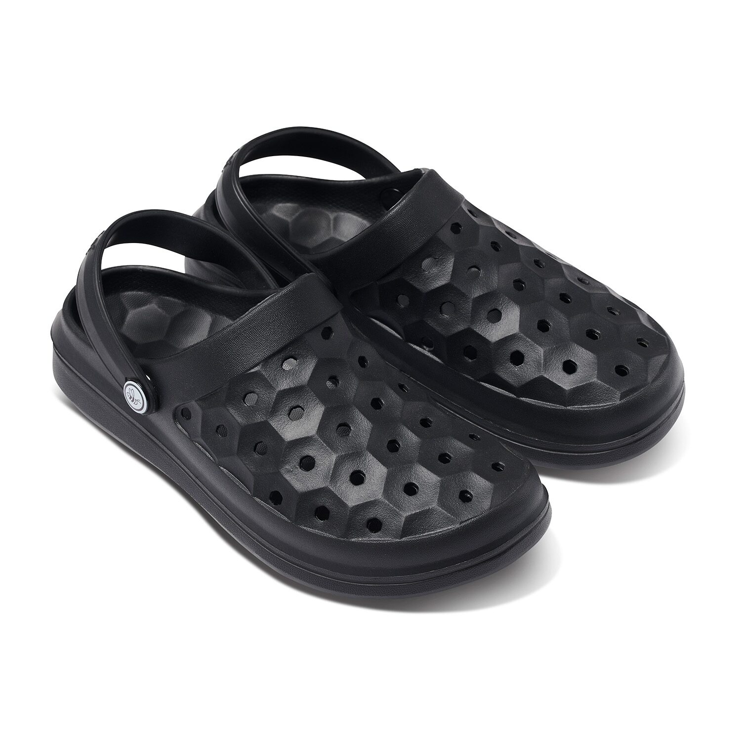 joybees® Solid Varsity Lined Womens Round Closed Toe Clogs