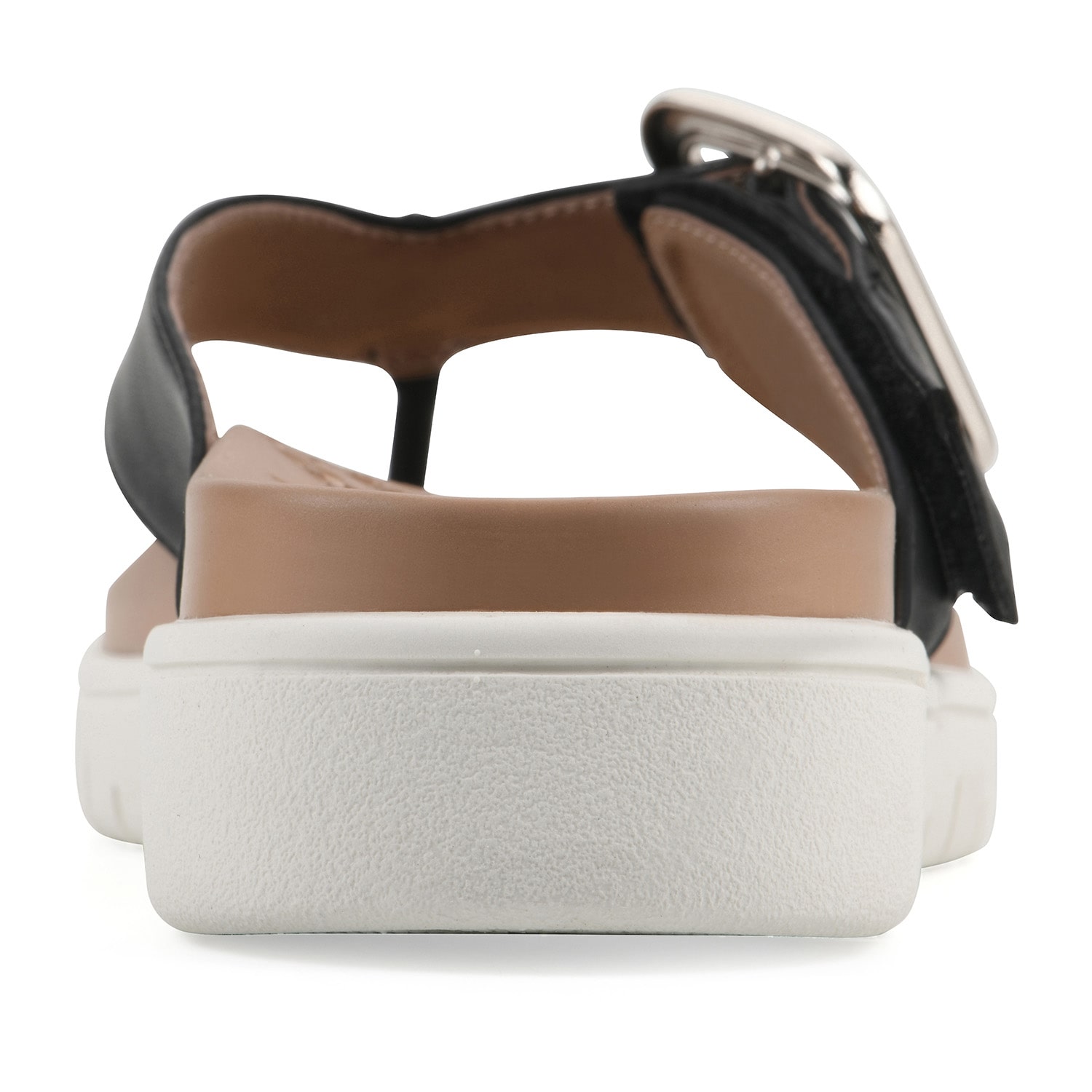 White Mountain Nalla Womens Adjustable Strap Footbed Sandals