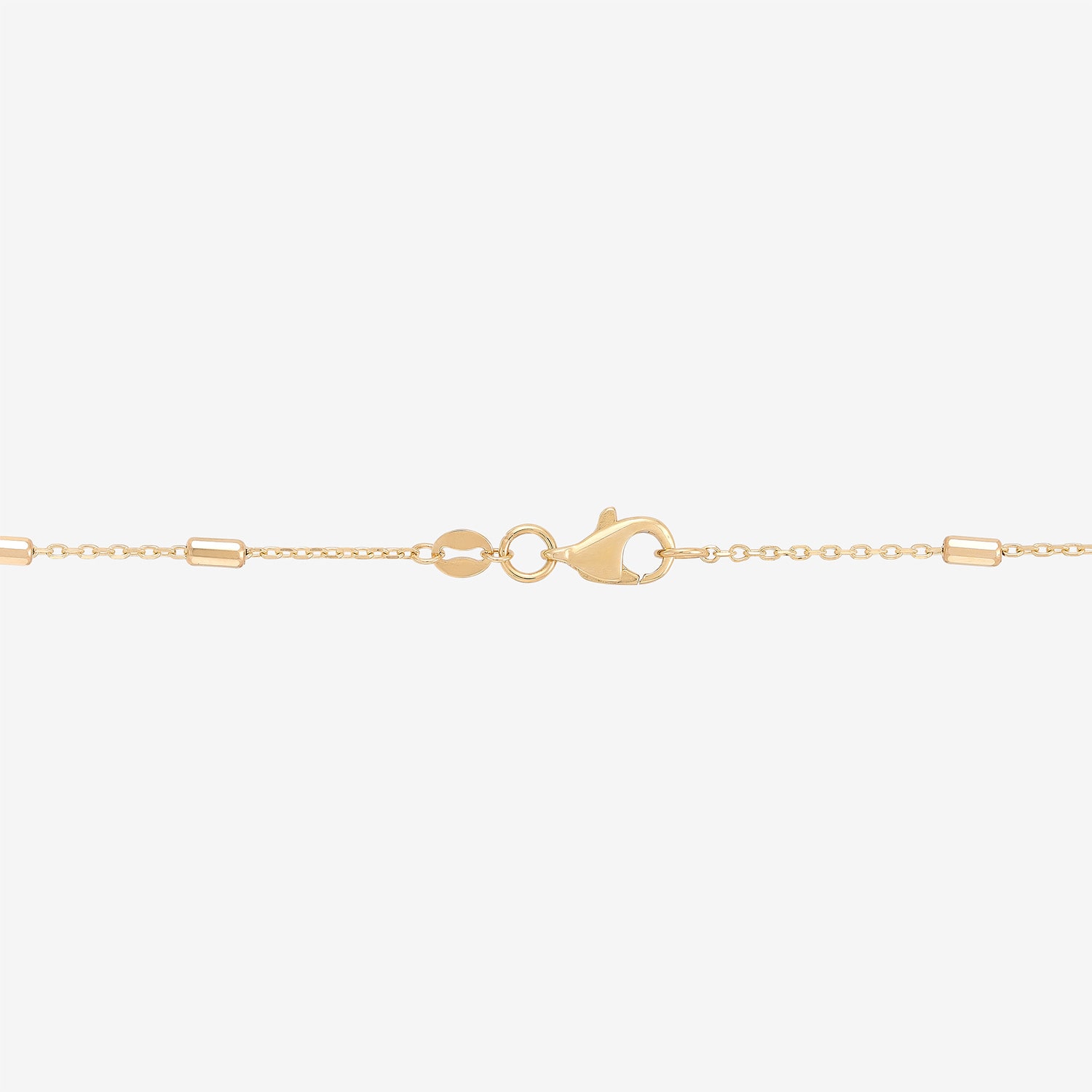 Gold Addiction Womens 10K Gold 18 Inch Chain Necklace