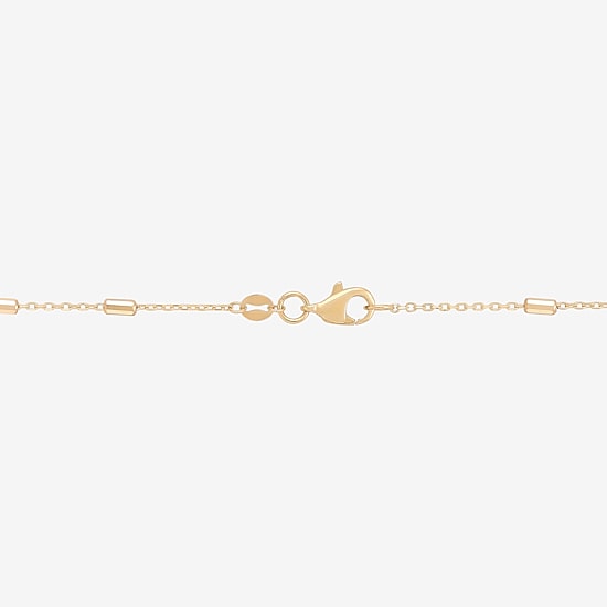 Gold Addiction Womens 10K Gold 18 Inch Chain Necklace