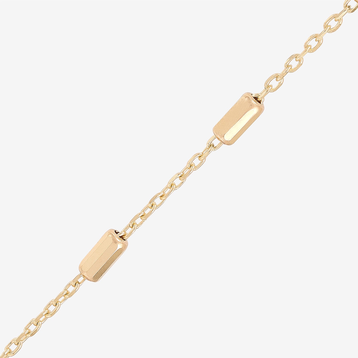 Gold Addiction Womens 10K Gold 18 Inch Chain Necklace