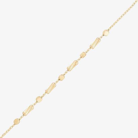 Gold Addiction Womens 10K Gold 17 Inch Chain Necklace