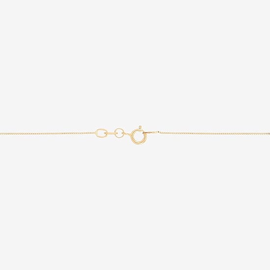 Gold Addiction Womens 10K Two Tone Gold Moon 18 Inch Pendant Necklace