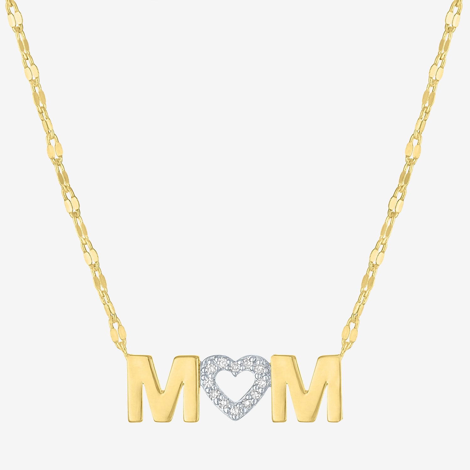 Yes, Please! (G-H /Si2-I1) Womens Diamond Accent Lab Grown White Diamond Pure Silver Over Brass 18 Inch Pendant Necklace