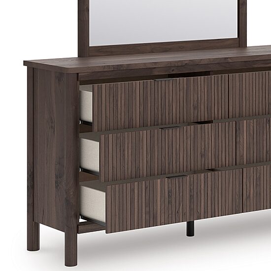 Signature Design by Ashley Serena 6-Drawer Dresser and Mirror