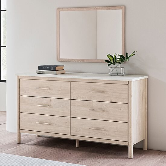Signature Design by Ashley Canon Dresser and Mirror