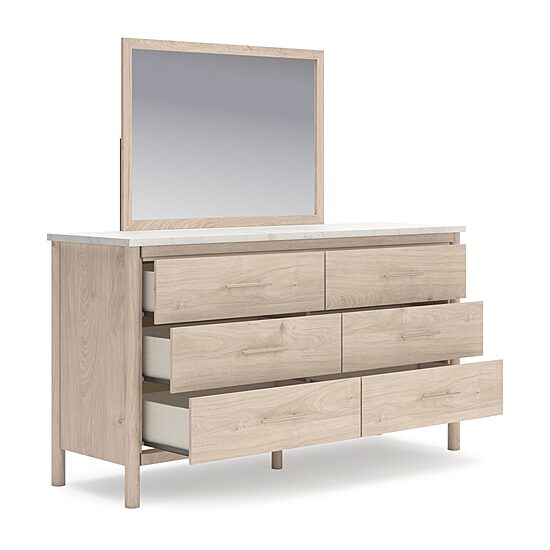 Signature Design by Ashley Canon Dresser and Mirror