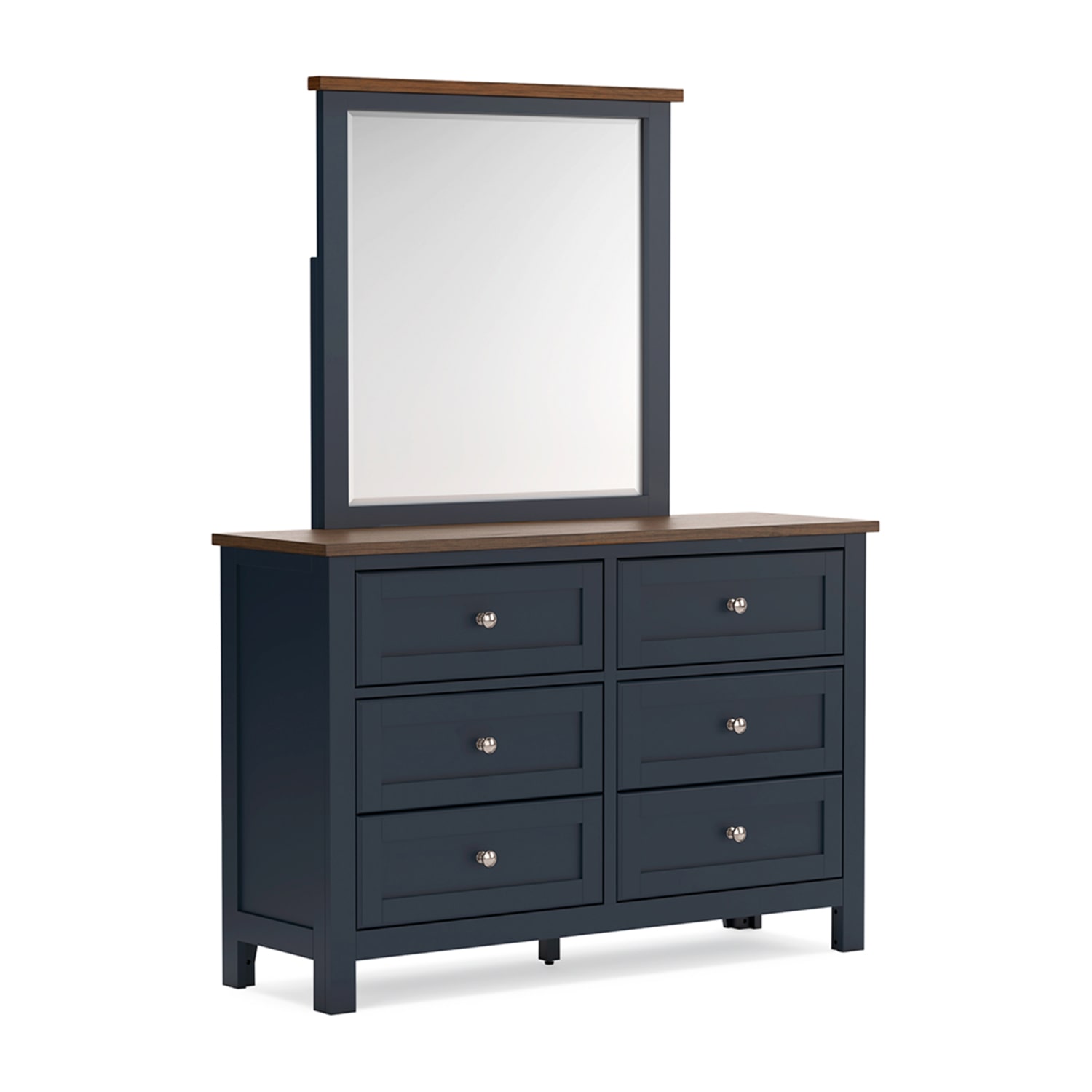 Signature Design by Ashley Lacey 6-Drawer Dresser and Mirror