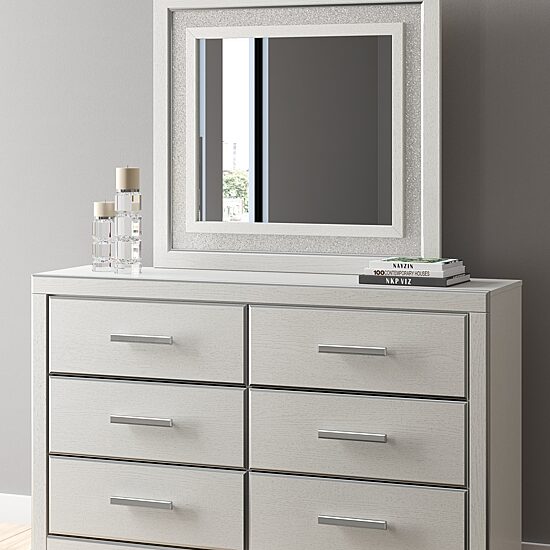 Signature Design by Ashley Rogers 6-Drawer Dresser and Mirror