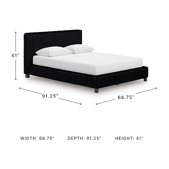 Signature Design by Ashley Birch Upholstered Bed