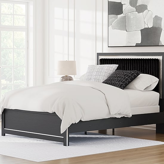 Signature Design by Ashley Birch Upholstered Panel Bed
